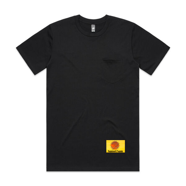 Ponga Paradise, back - AS Colour Mens Classic Pocket Tee Thumbnail