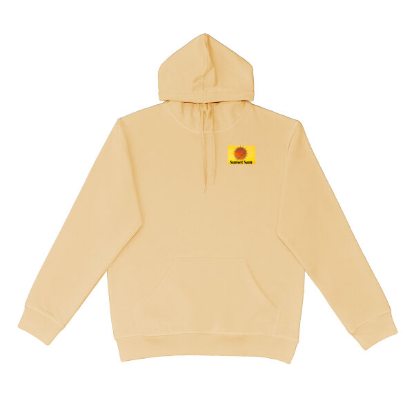 Curved creek from Mount Aoraki, back - Urban Collab Mens The Broad Hoodie Thumbnail