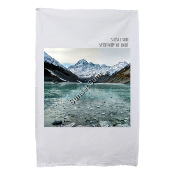 Mountain Ice, front - Tea Towel Thumbnail