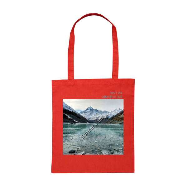Mountain Ice, front - Tote Bag Thumbnail