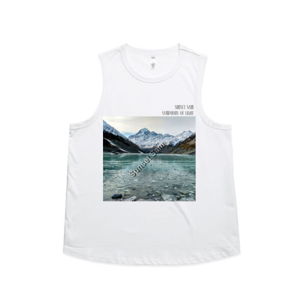 Mountain Ice, front - AS Colour Womens Martina Tank Thumbnail