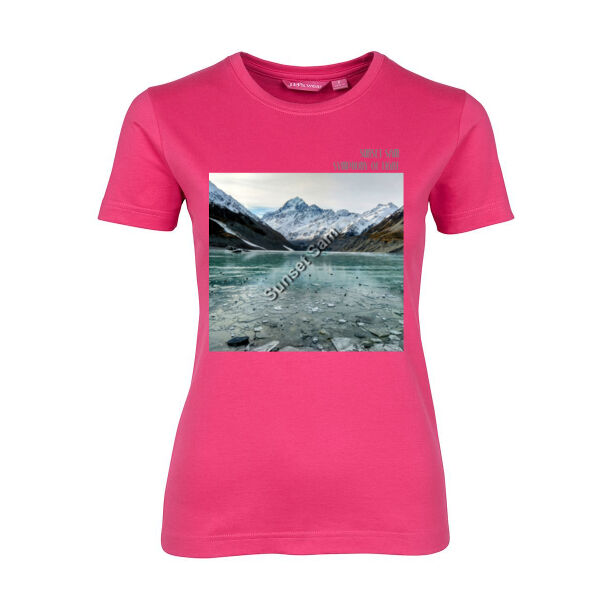 Mountain Ice, front - JB's Ladies Tee Thumbnail