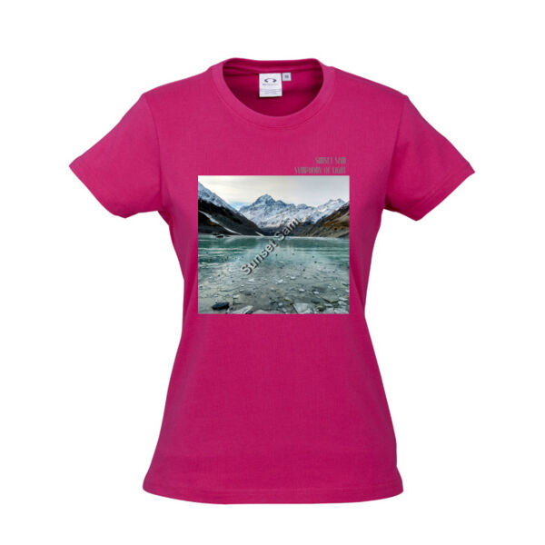 Mountain Ice, front - Biz Collection Ladies Ice Tee Thumbnail