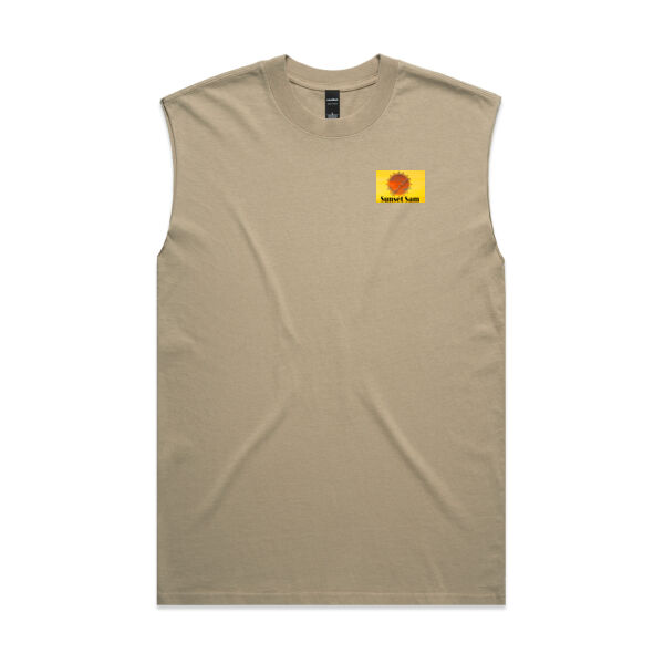 Mountain Ice, back - AS Colour Mens Heavy Faded Tank Thumbnail