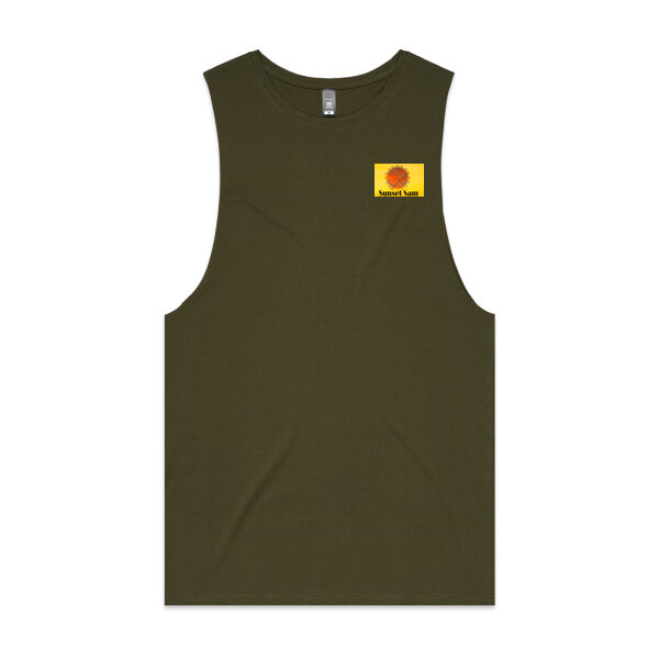 Mountain Ice, back - AS Colour Mens Barnard Tank Thumbnail
