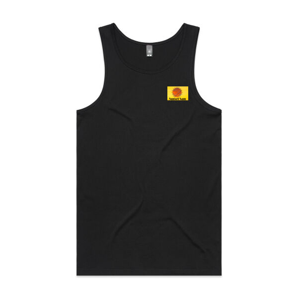Mountain Ice, back - AS Colour Mens Lowdown Singlet Thumbnail
