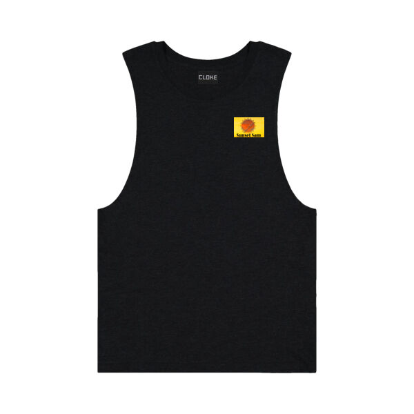 Mountain Ice, back - Cloke Mens Big Air Tank Thumbnail