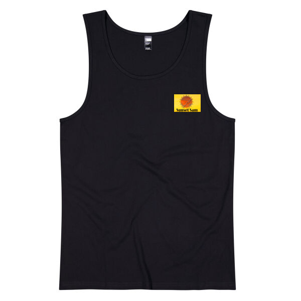 Mountain Ice, back - Thread Project Mens Summer Singlet Thumbnail