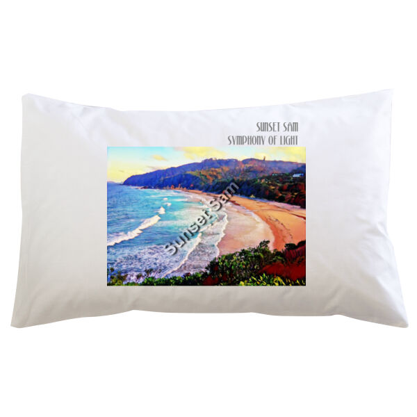 Waves Bright, front - Pillowcase  Thumbnail