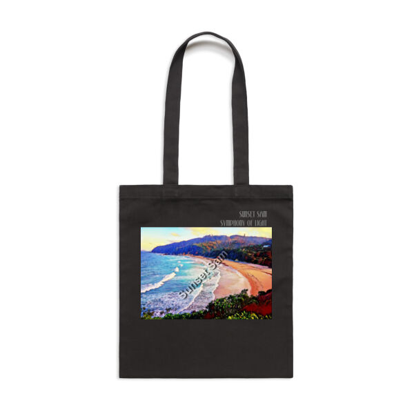 Waves Bright, front - AS Colour Parcel Tote Thumbnail