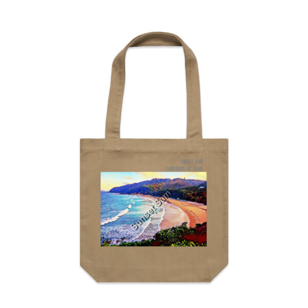 Waves Bright, front - AS Colour Carrie Tote Bag  Thumbnail