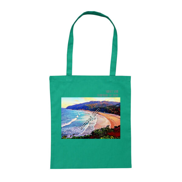 Waves Bright, front - Tote Bag Thumbnail