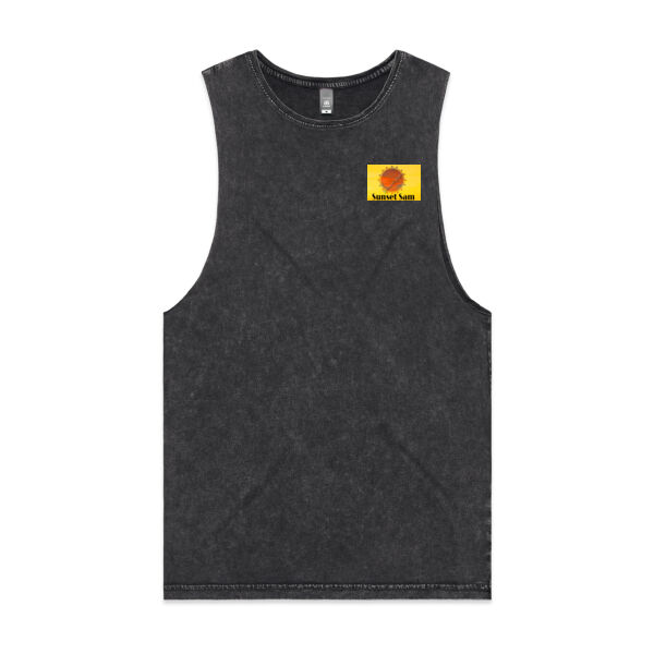 Waves Bright, back - AS Colour Mens Stone Wash Barnard Tank Thumbnail