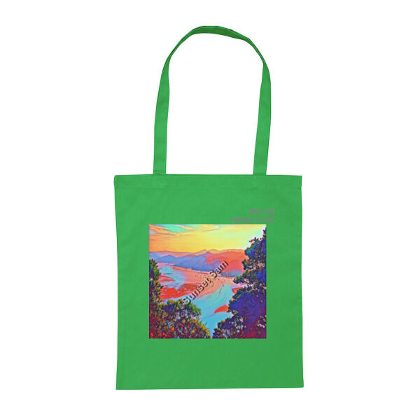 Seaview Vivid, front - Tote Bag Thumbnail