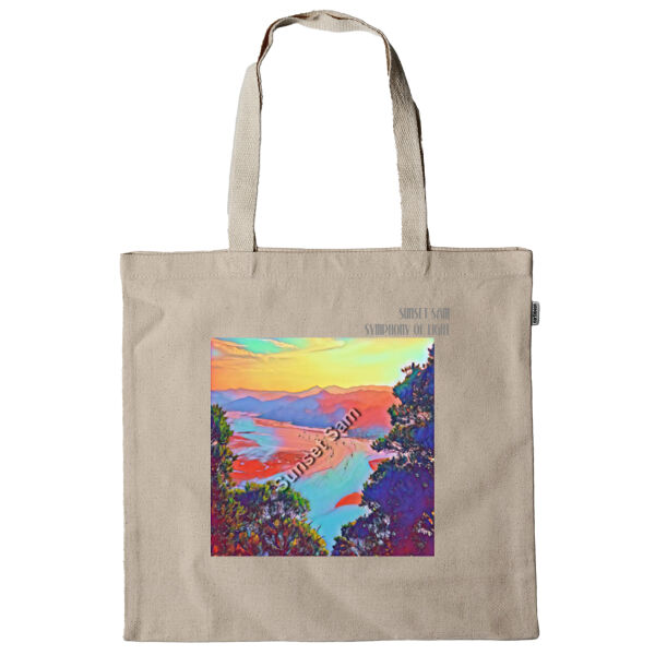 Seaview Vivid, front - Super Tote Bag - Thread Project Thumbnail