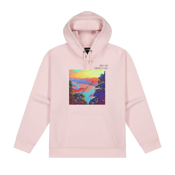 Seaview Vivid, front - Cloke Womens Origin Hoodie Thumbnail