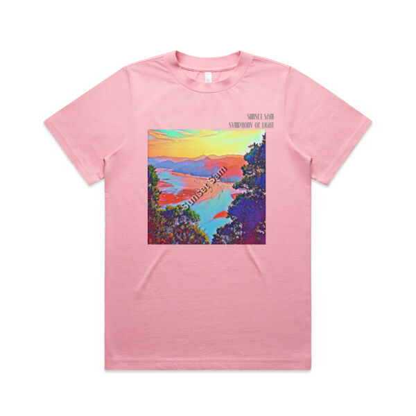 Seaview Vivid, front - AS Colour Womens Heavy Tee Thumbnail