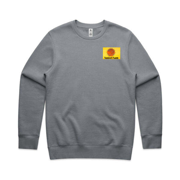 Seaview Vivid, back - AS Colour Mens Stencil Crew  Thumbnail