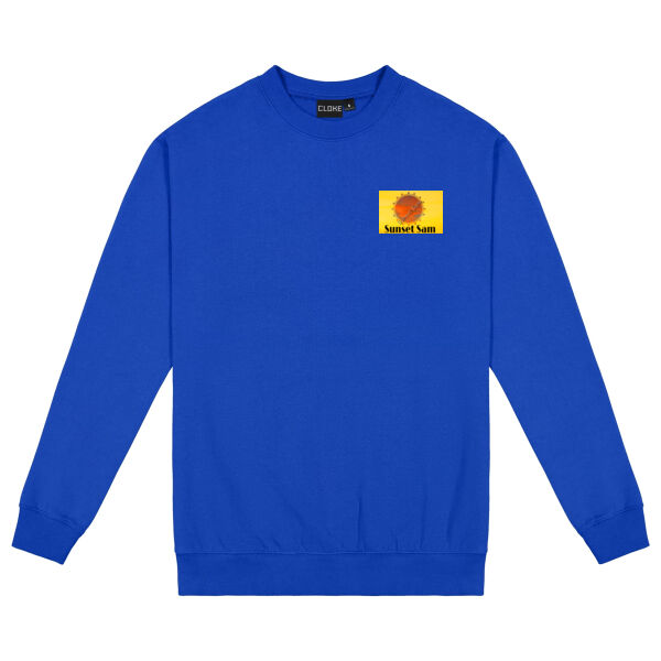 Seaview Vivid, back - Cloke Mens Standard Crew  Thumbnail